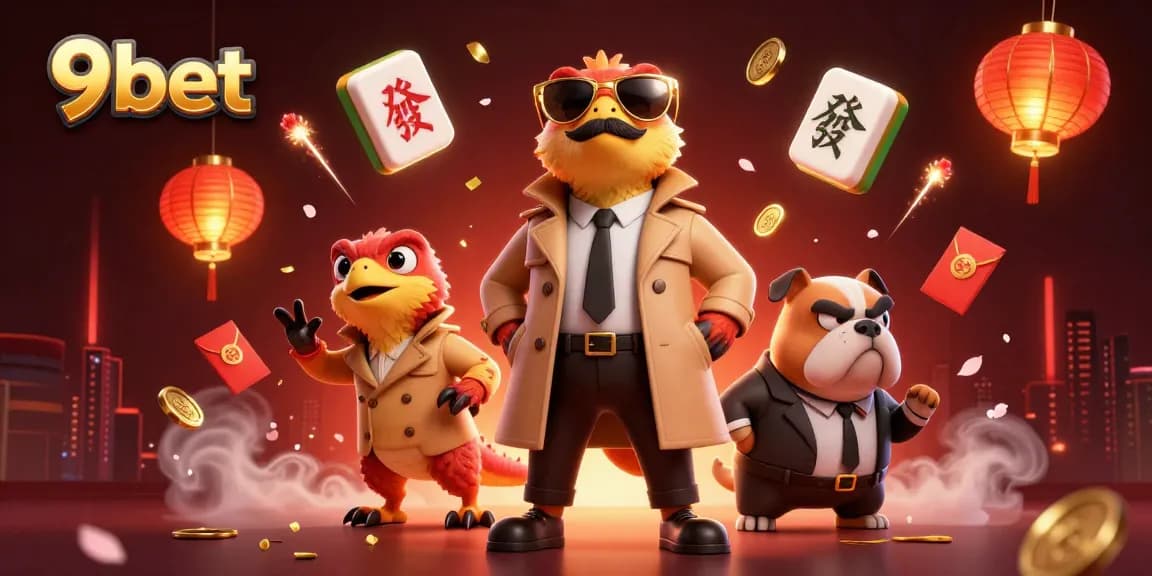 Experience the thrill of winning at 9bet casino with raptors sneaking into a VIP lounge.