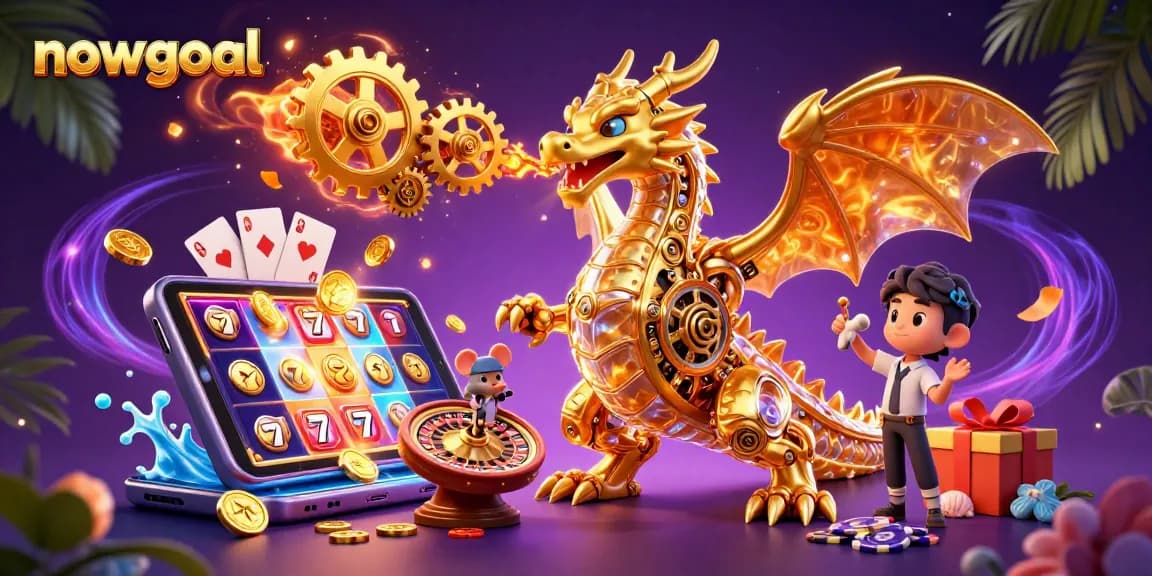 Experience live betting and instant updates with nowgoal through vibrant gaming visuals.