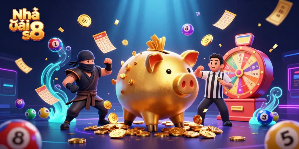 Engage with thrilling games at Nhà cái s8, where golden coins flow and lottery vibes dominate.