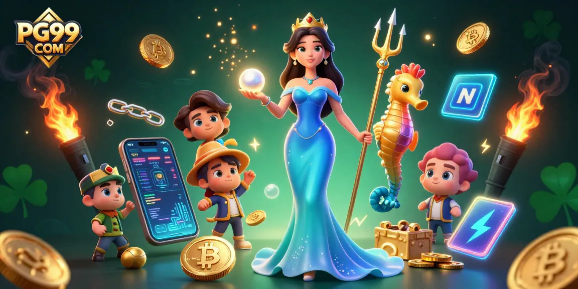 Engage in gaming thrills with PG99 COM, stunning 3D illustration of a glowing pearl and lucky treasure.