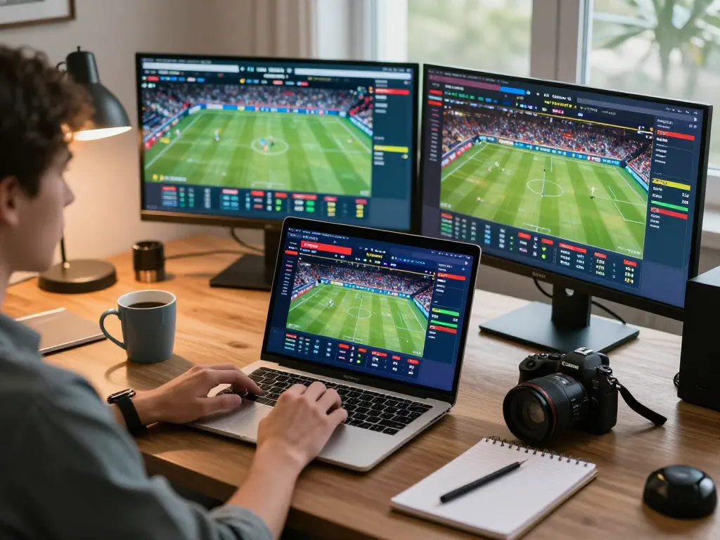 Experience exciting betting adventures with nhà cái MM88 in a cozy home office environment.