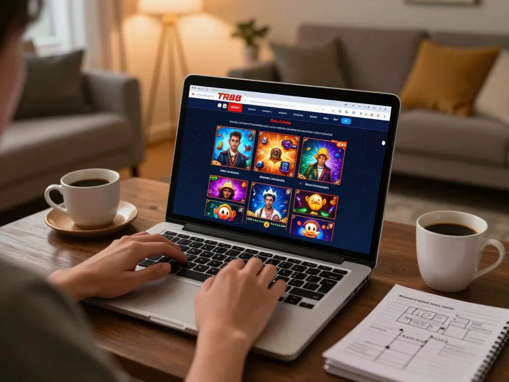 Play dynamic casino games on TR88 online platform from the comfort of home.