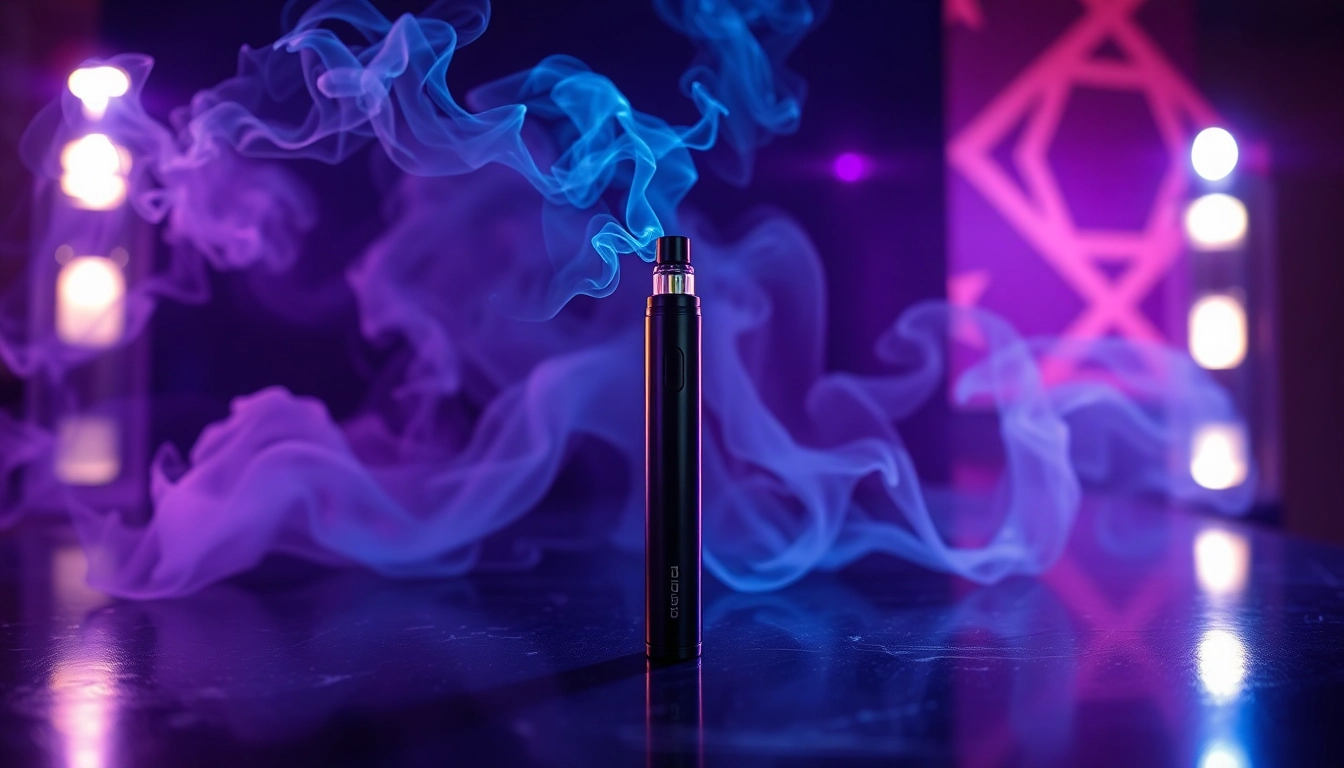Discover where to buy dmt through a captivating image of a vape pen amidst ethereal smoke.