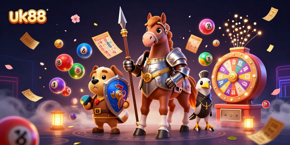 Engage with thrilling lottery games at uk88 with colorful balls and exciting prize elements.