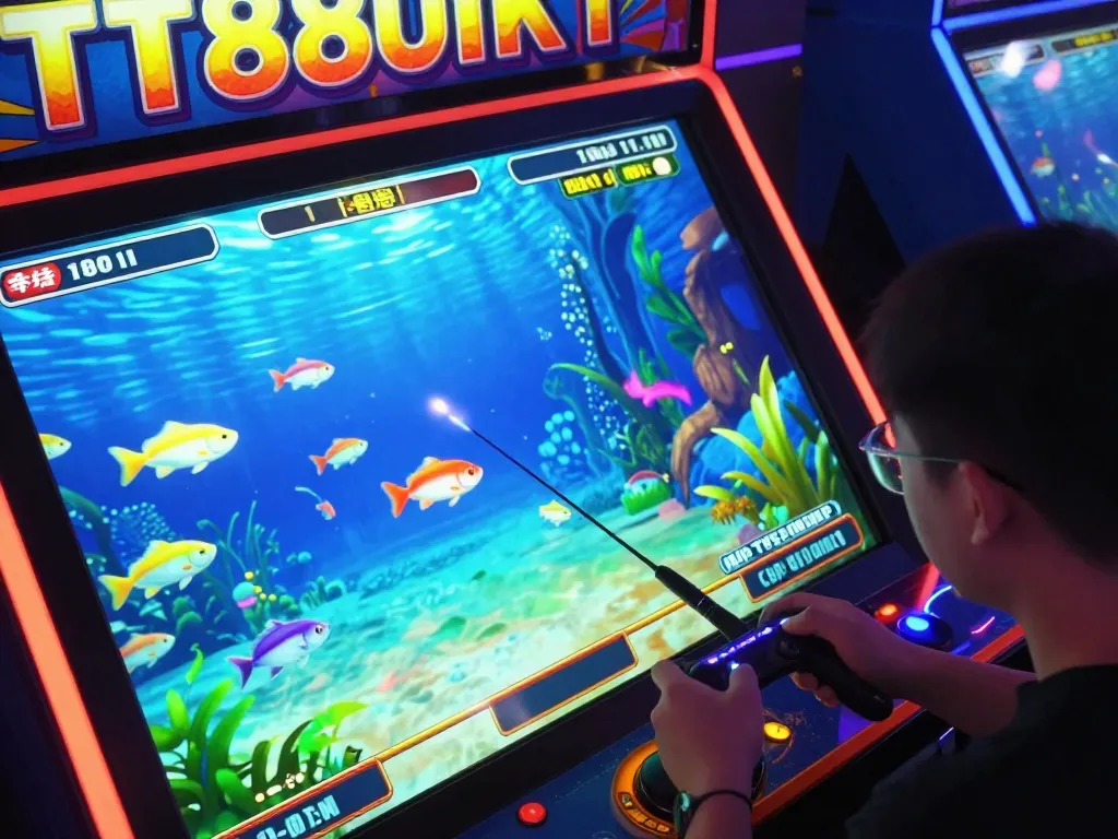 TT88 bắn cá gameplay showing a player engaged in an immersive fishing action packed game.
