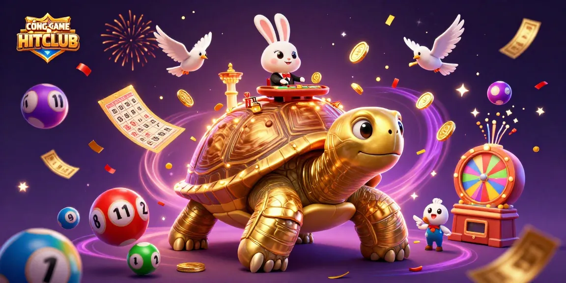 Experience thrilling fun at CỔNG GAME HITCLUB, a vibrant casino paradise with games, gold, and joy.