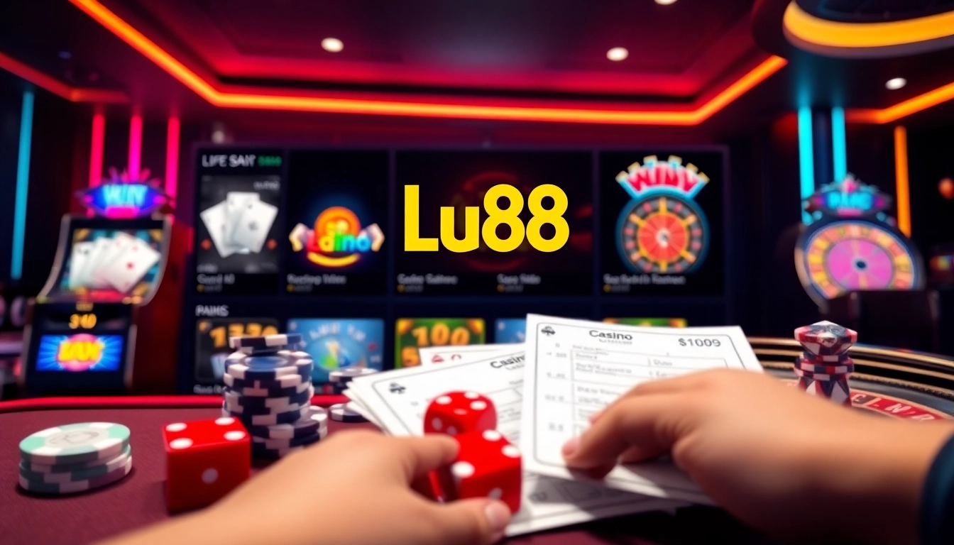 Lu88 offers an exhilarating online casino experience with thrilling poker and slot games.