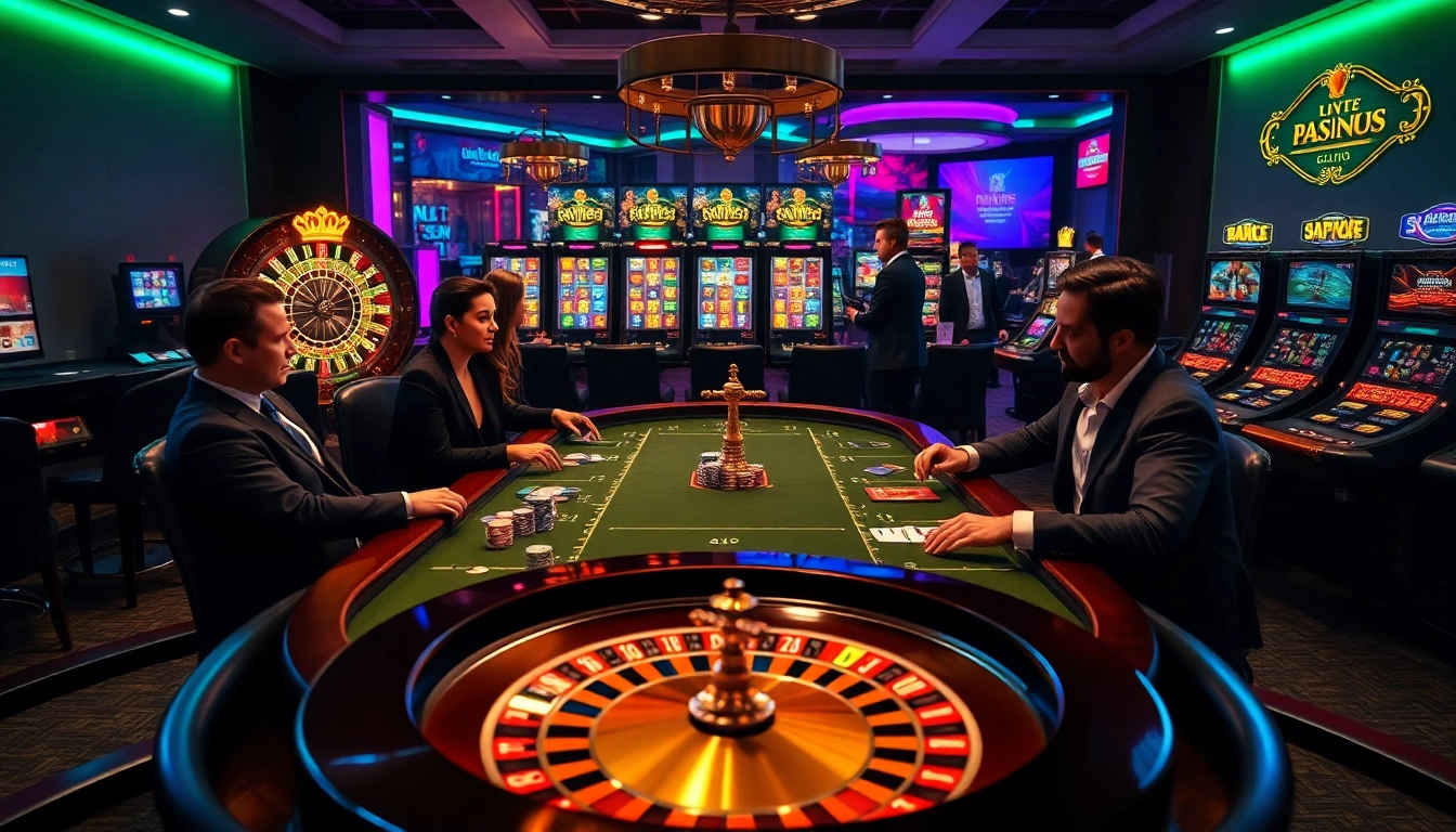 Engaged players at a stylish poker table showcasing the excitement of gambling at https://f1682.email/.